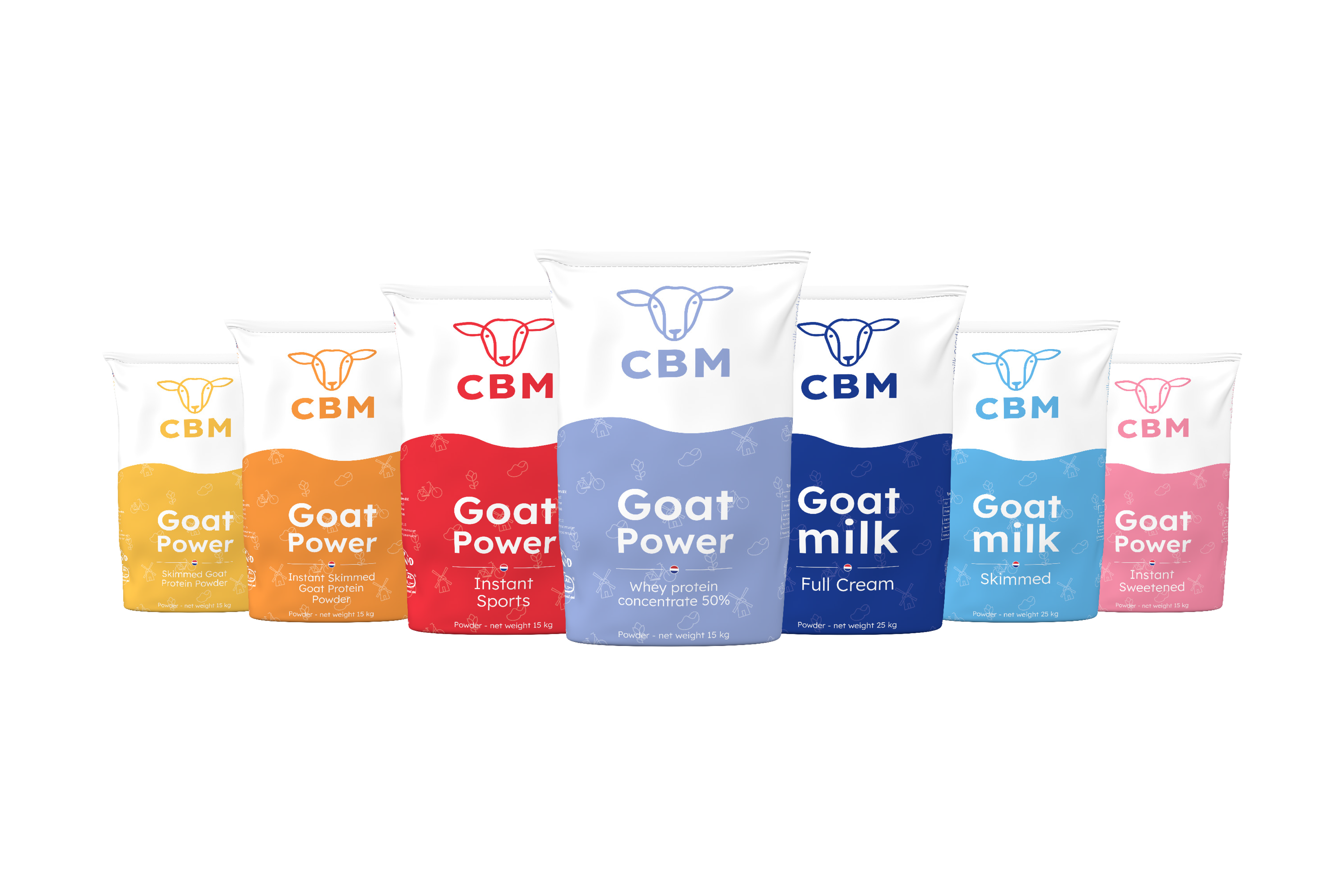  Packaging of goat milk from CBM